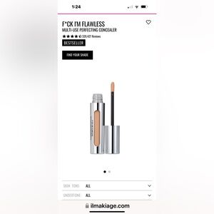 BNIB!! IL MAKIAGE F*ck I’m Flawless Multi Use Perfecting Concealer. NEVER USED.